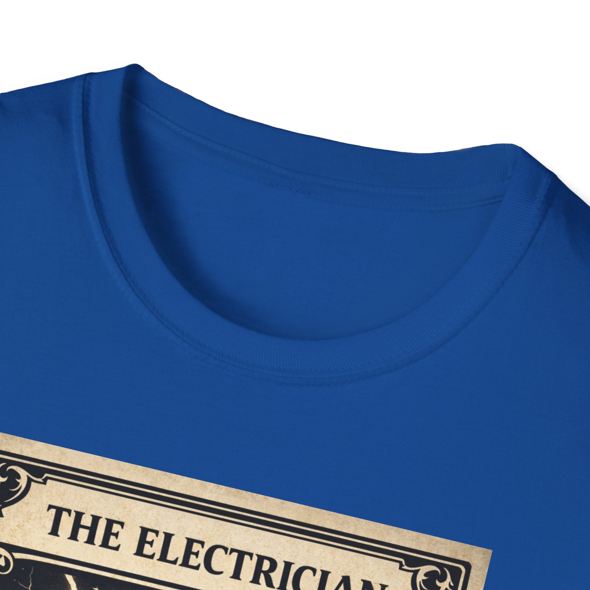 Electrician Shirt Tarot Card, Lineman Electrician Gift, Electrician Tee, Blue Collar Shirt, Electrician Gift Idea, Trade Worker Shirt