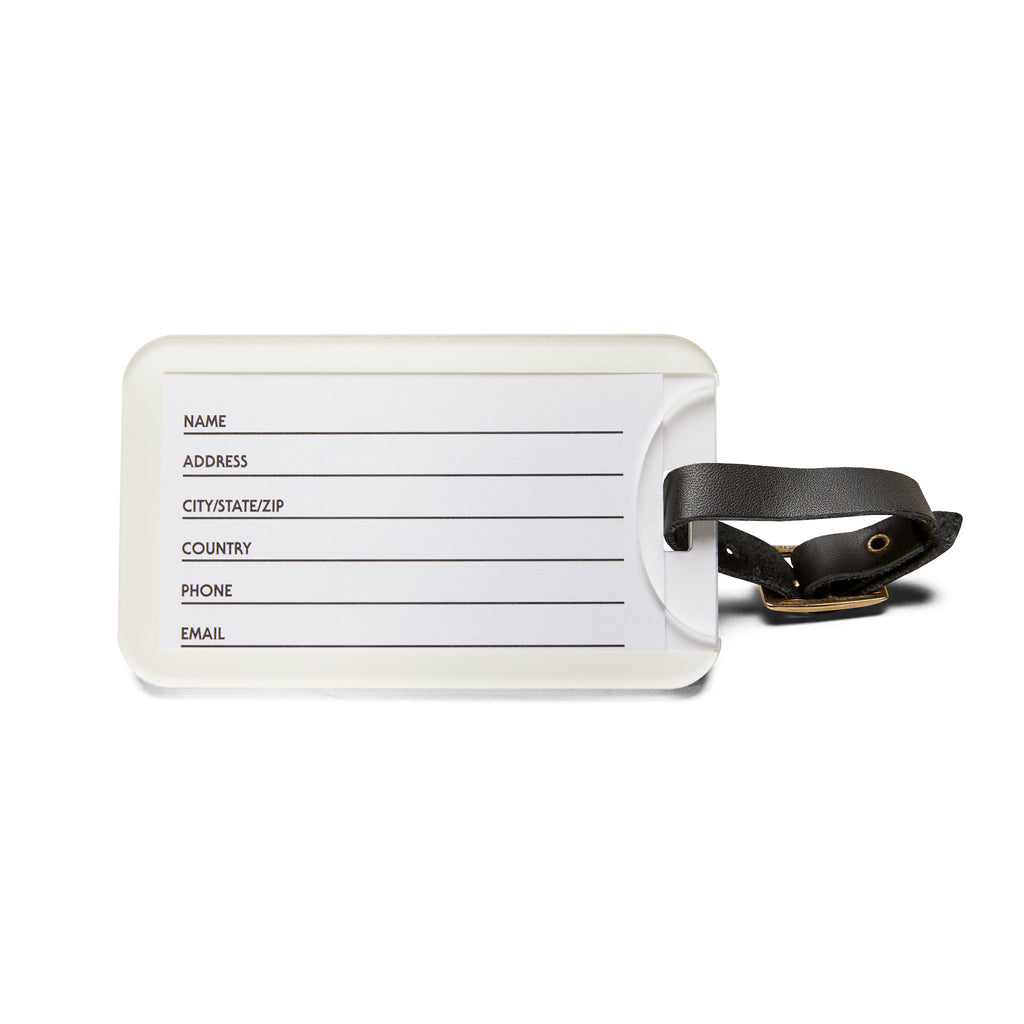 England Shield Crest Luggage Tag | St George Cross Travel ID