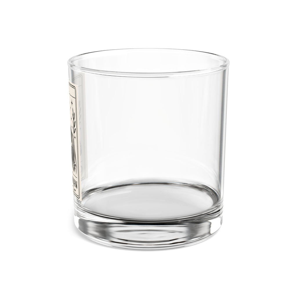The Groomsman Tarot Card Rocks Glass | 10oz Whiskey Glass