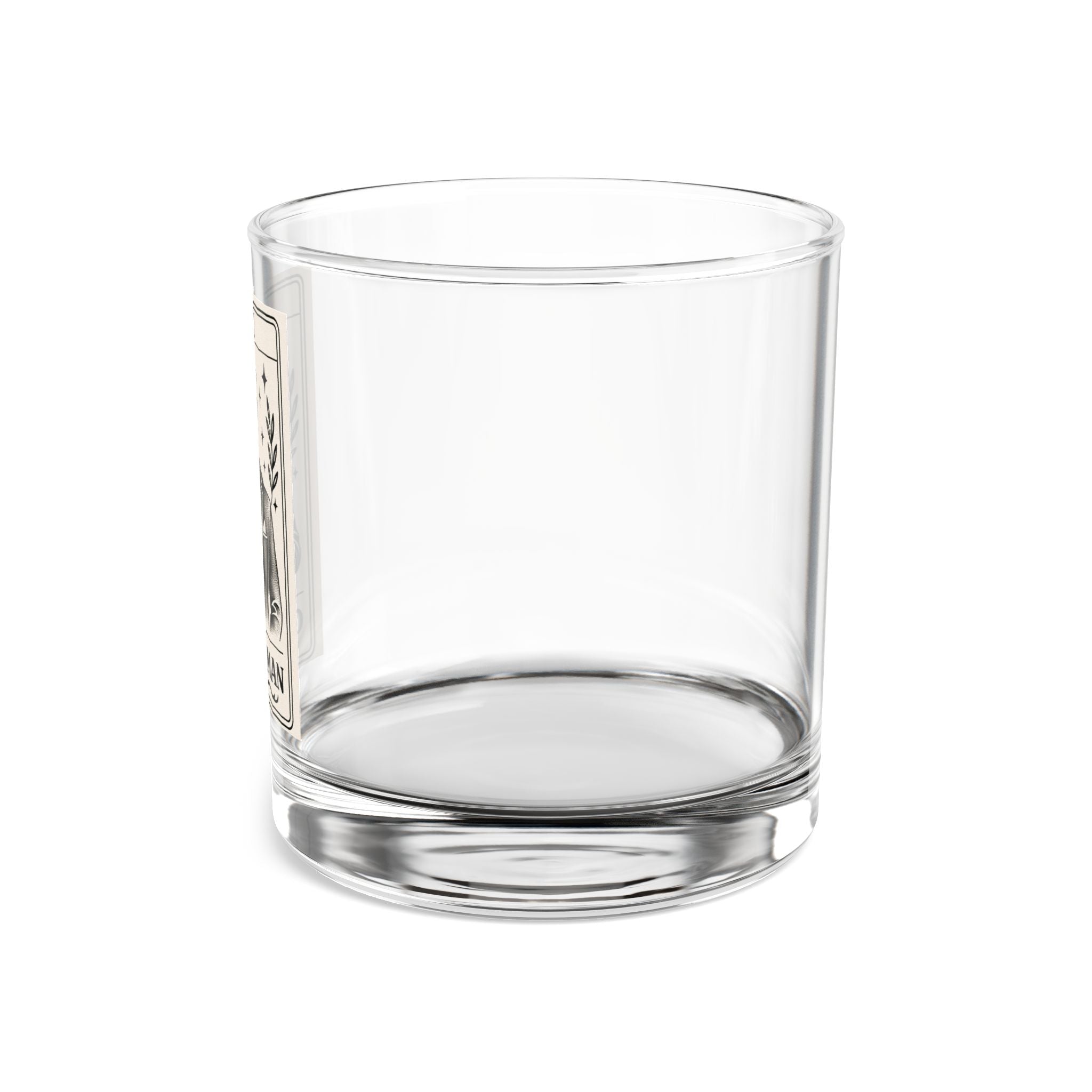 The Groomsman Tarot Card Rocks Glass | 10oz Whiskey Glass