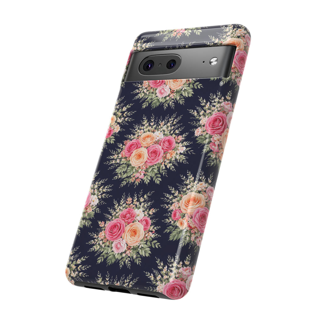 Vintage Rose Bouquet Phone Case | Floral iPhone Cover