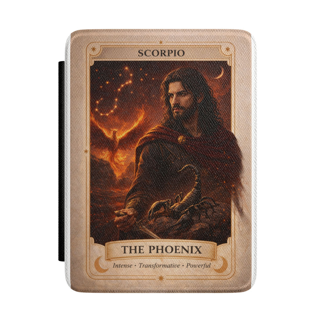 Scorpio Phoenix Tarot Art Kindle Case | The Phoenix Kindle Cover