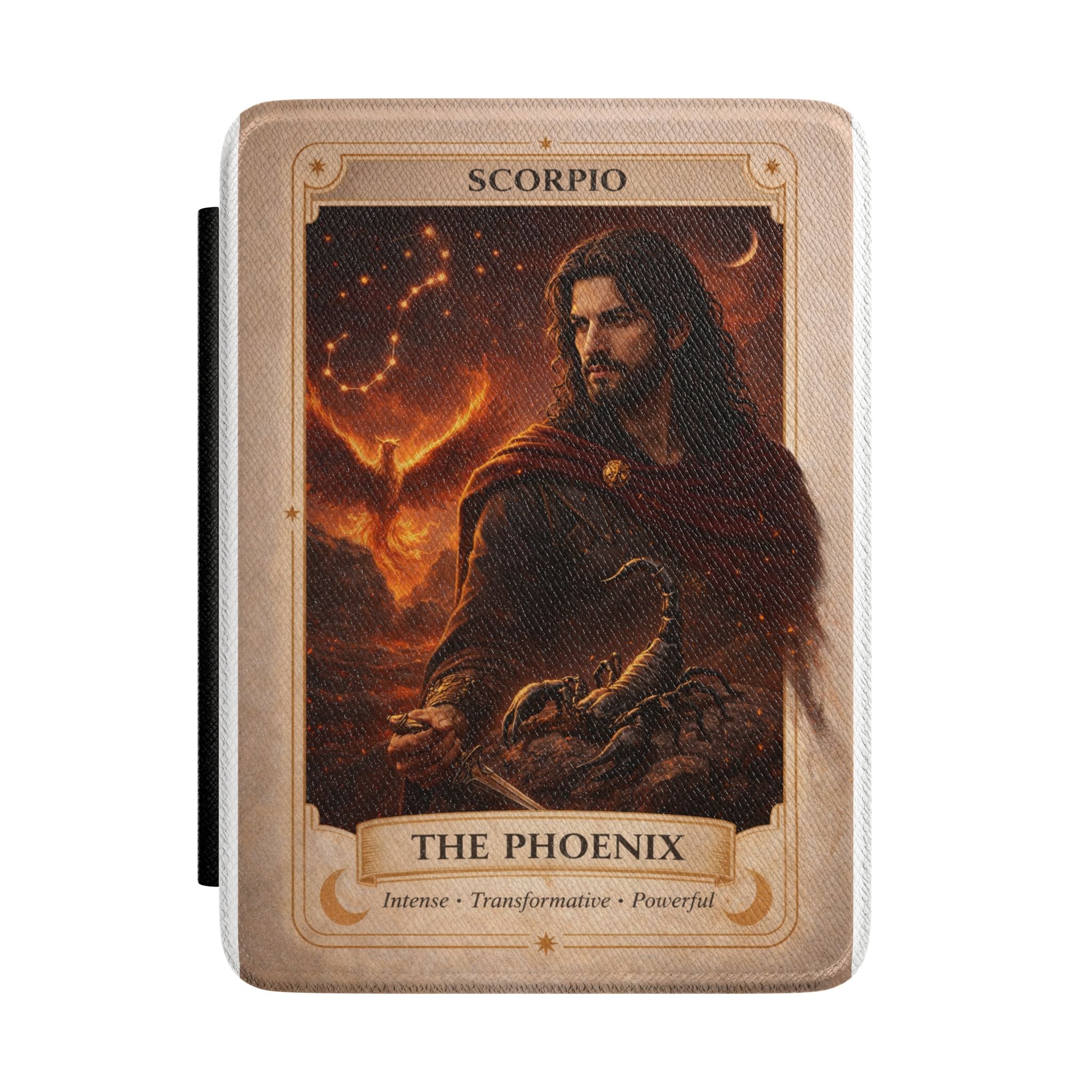 Scorpio Phoenix Tarot Art Kindle Case | The Phoenix Kindle Cover