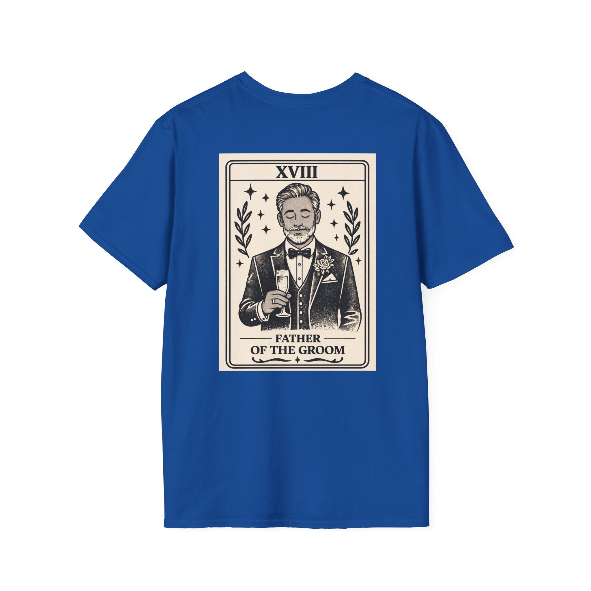 Father of the Groom T-Shirt | Tarot Card Illustration, Wedding Party Shirt