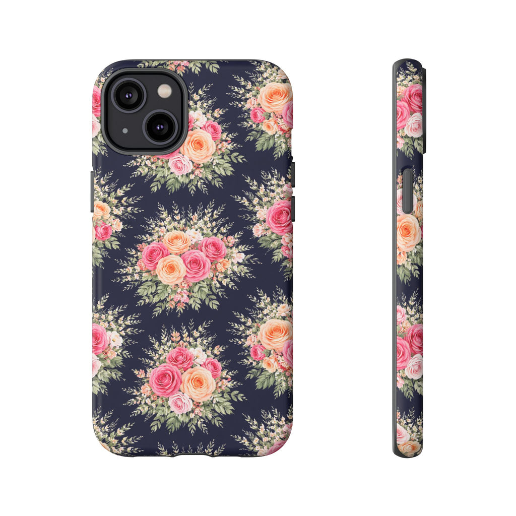 Vintage Rose Bouquet Phone Case | Floral iPhone Cover