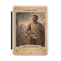 Capricorn The Architect Kindle Case | Zodiac Tarot Illustration