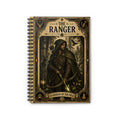 Ranger Guardian of the Wild Spiral Notebook | Ruled Journal, Fantasy Archer Cover