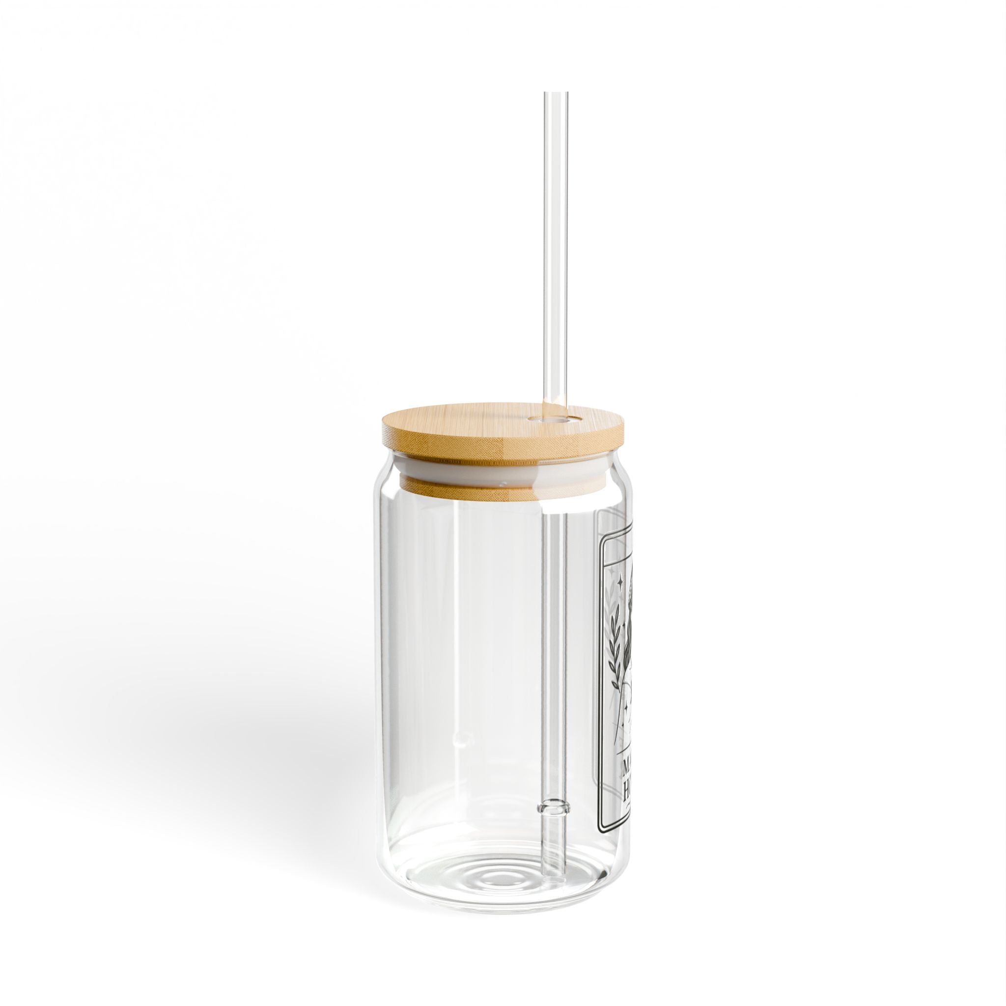 Maid of Honor Sipper Glass 16oz | Bridal Party Drink Tumbler