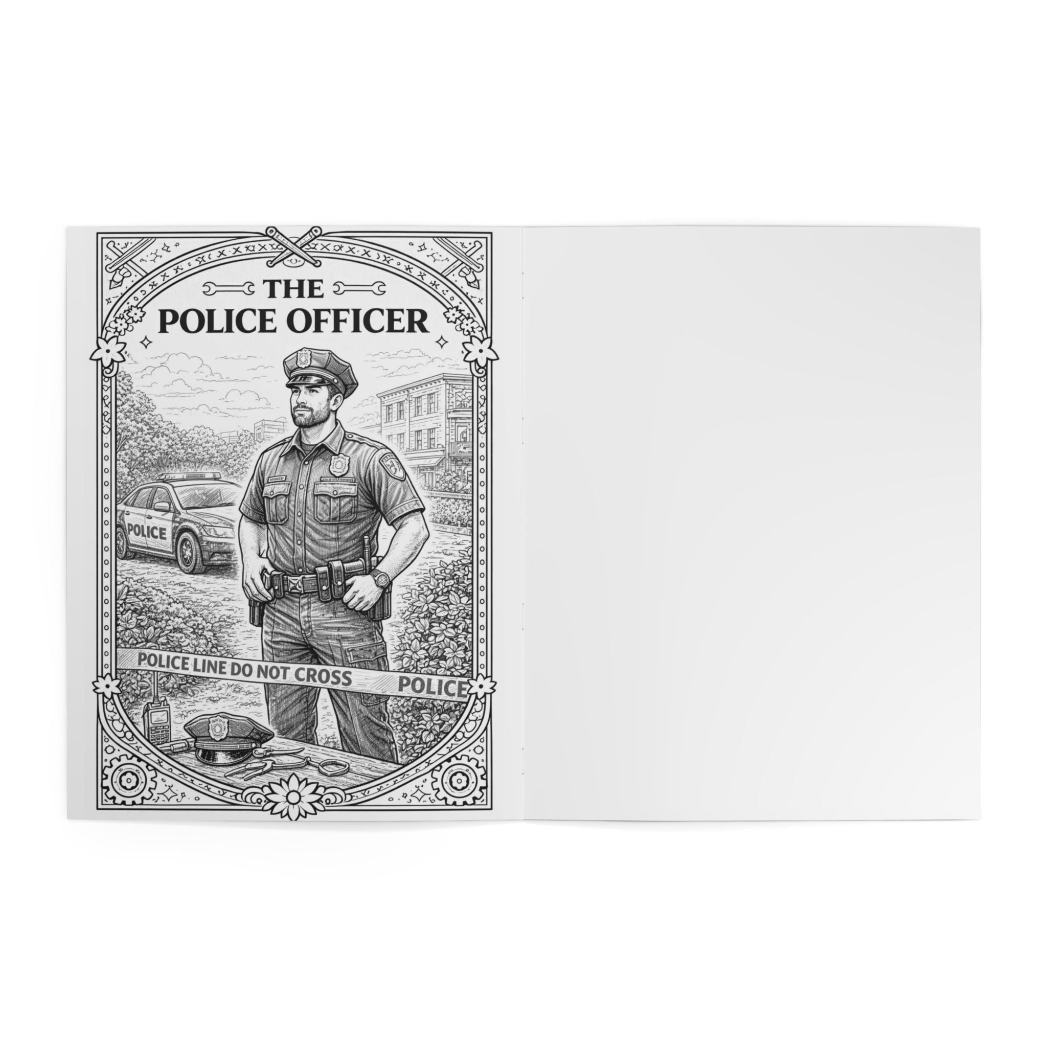Blue Collar Coloring Book, Coloring Book | Skilled Trades Illustrations
