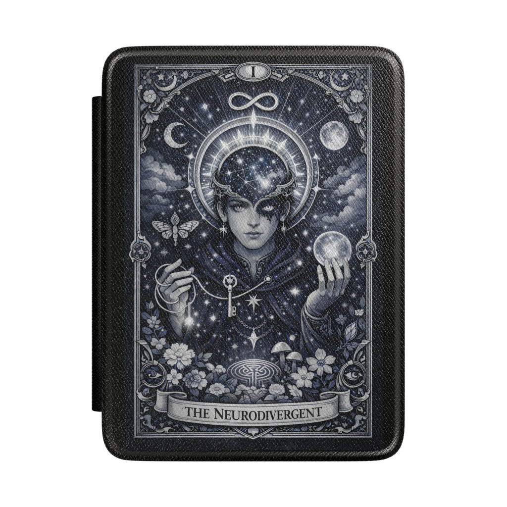 The Neurodivergent Tarot Art Kindle Case | Mystical Celestial Design