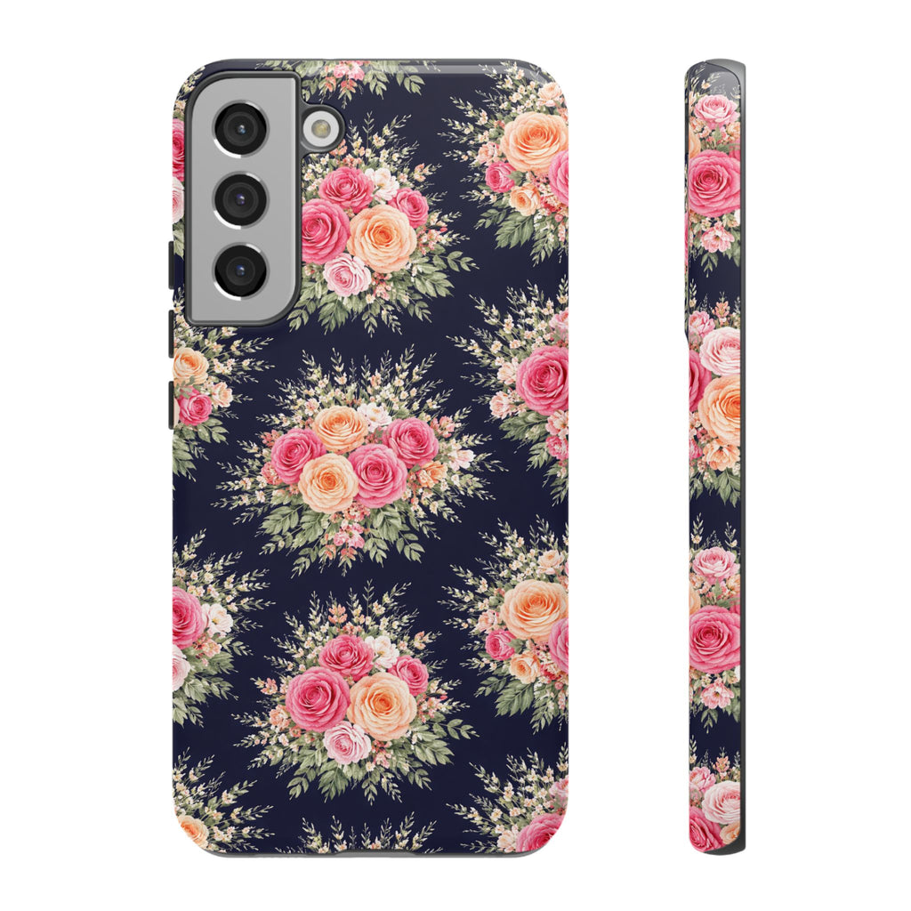 Vintage Rose Bouquet Phone Case | Floral iPhone Cover