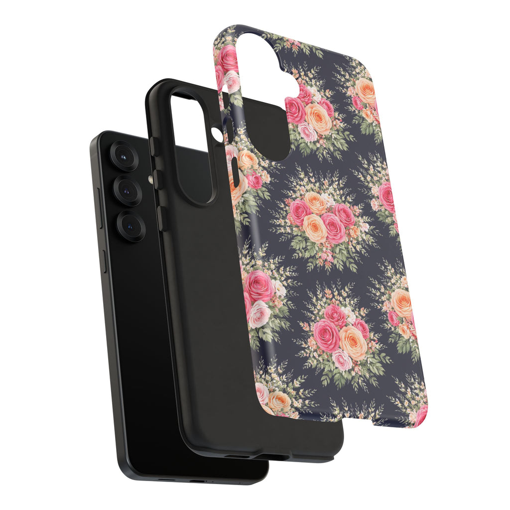 Vintage Rose Bouquet Phone Case | Floral iPhone Cover