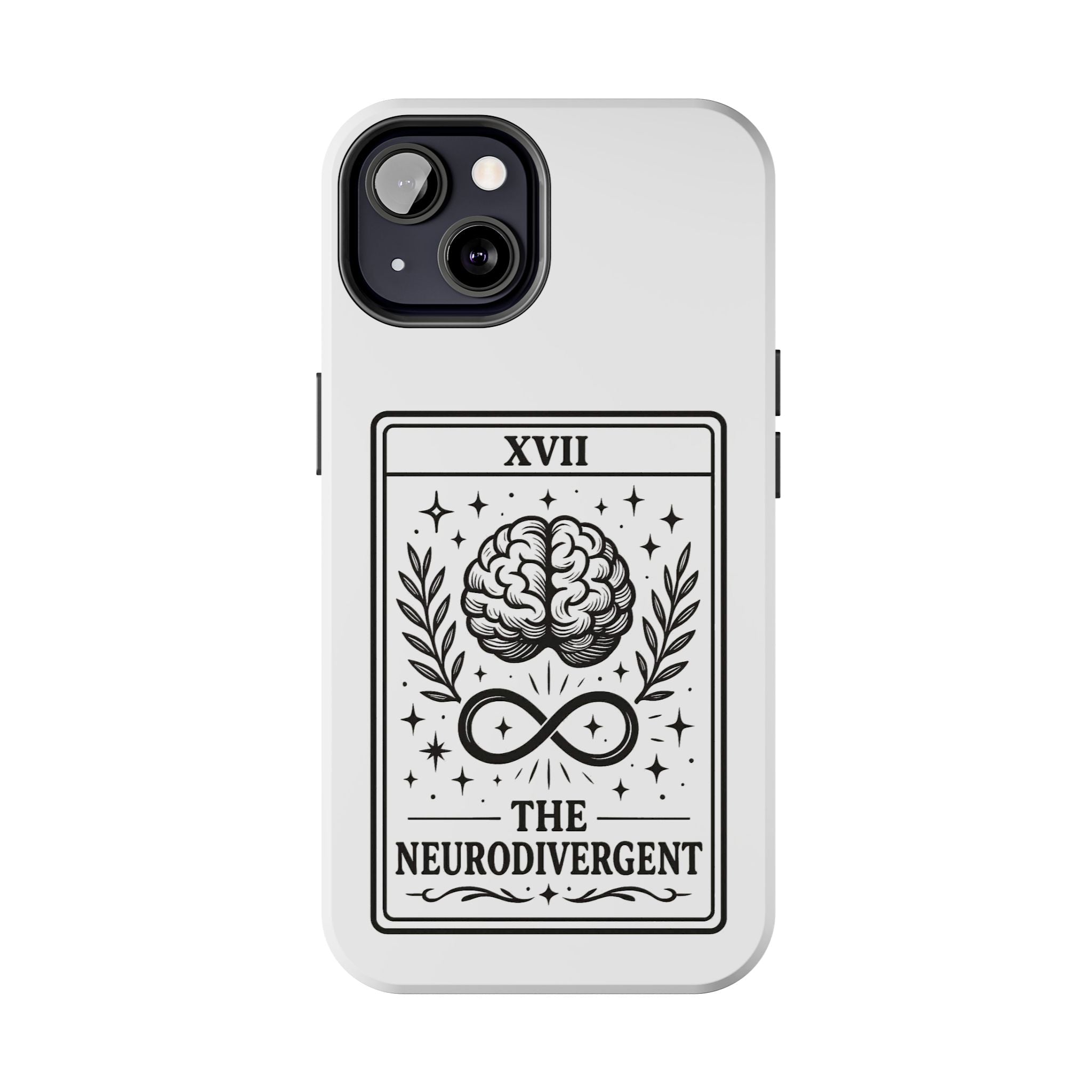 The Neurodivergent Tarot Brain phone case | iPhone Samsung tough case