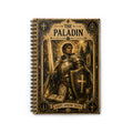 The Paladin notebook | Spiral Notebook, Ruled Lined, Fantasy Knight Cover