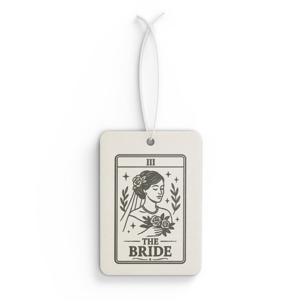 Tarot Bride Illustration Car Air Freshener | Bridal Tarot Card Scent