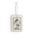 Tarot Bride Illustration Car Air Freshener | Bridal Tarot Card Scent