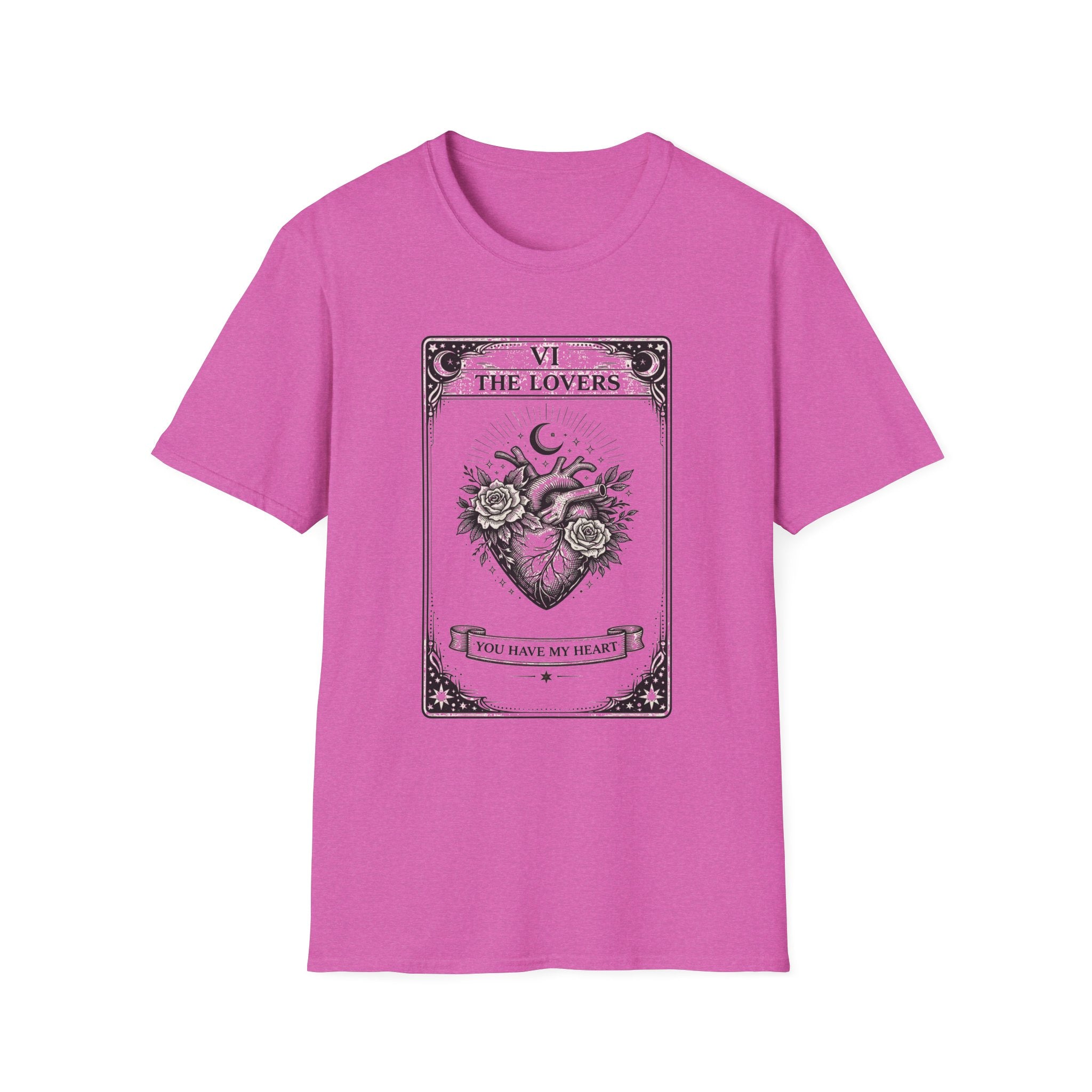 The Lovers Tarot Shirt You Have My Heart T Shirt Romantic Gift Vintage Tarot Graphic Tee