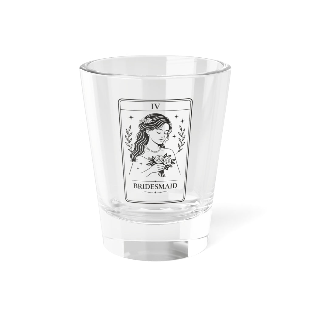 Bridesmaid Tarot Card Shot Glass | 1.5oz