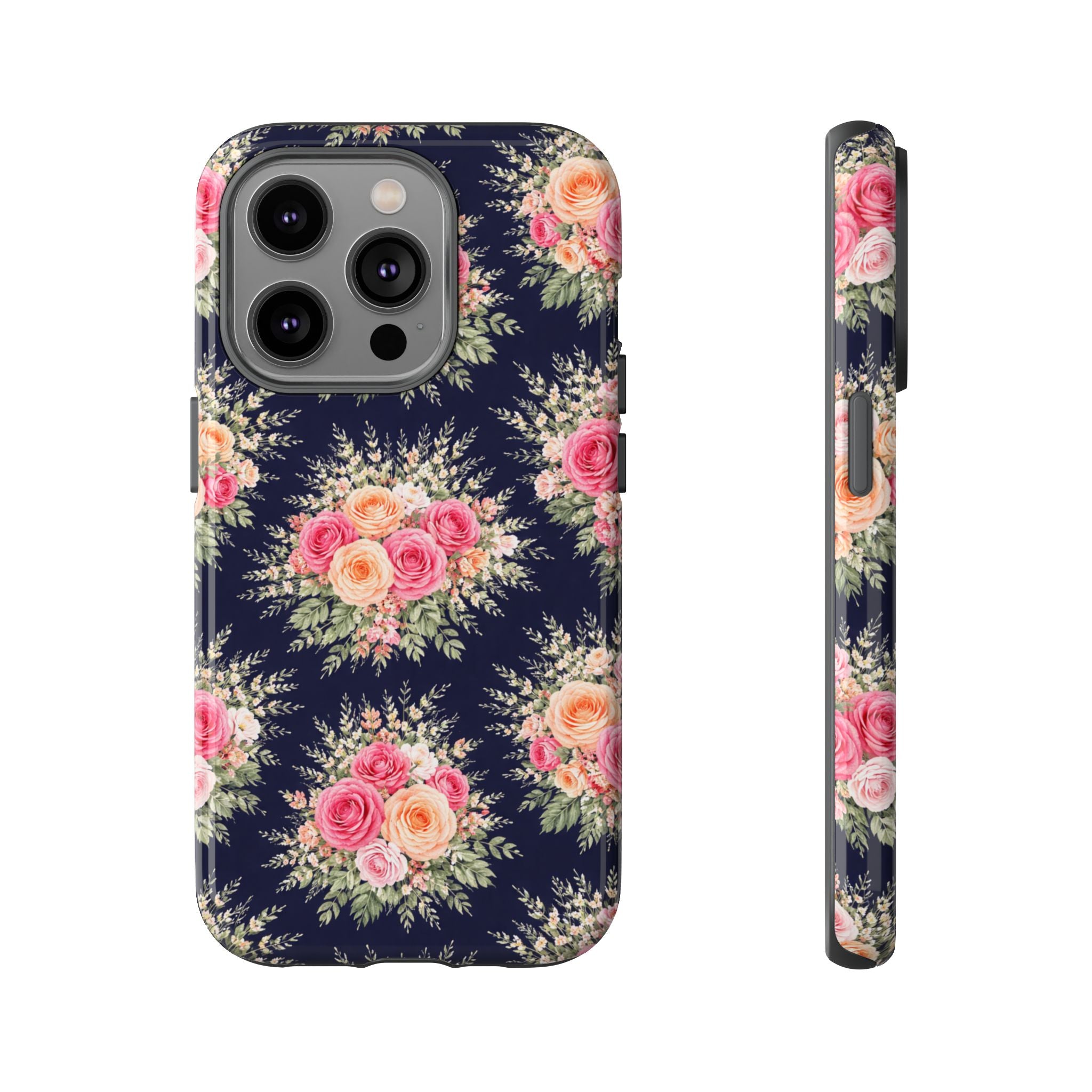 Vintage Rose Bouquet Phone Case | Floral iPhone Cover