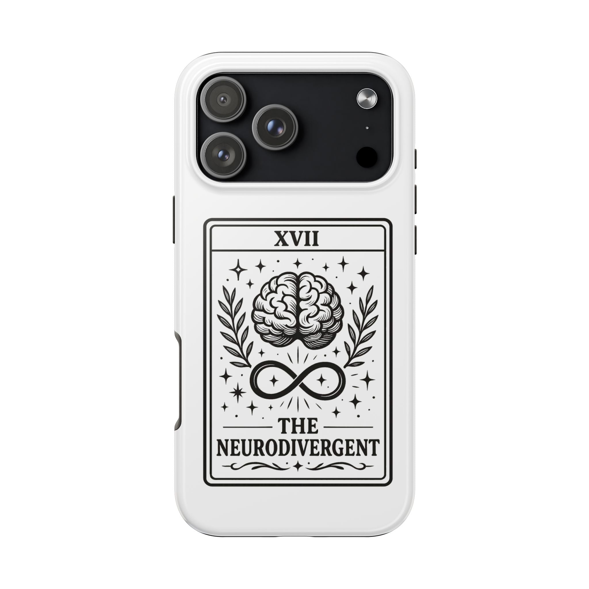 The Neurodivergent Tarot Brain phone case | iPhone Samsung tough case
