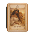 Leo The Queen Tarot Art Kindle Case | Zodiac Astrology Tablet Sleeve