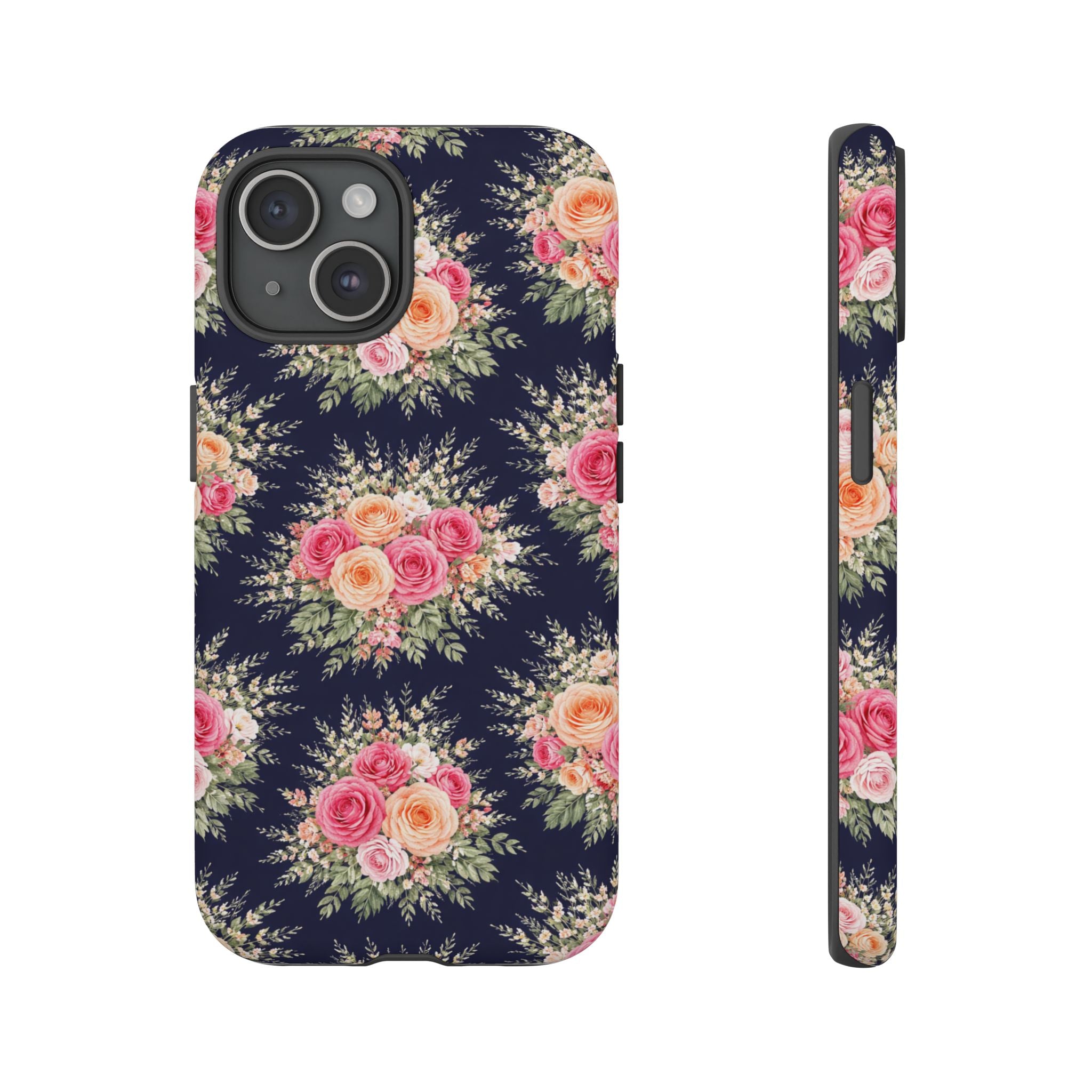 Vintage Rose Bouquet Phone Case | Floral iPhone Cover