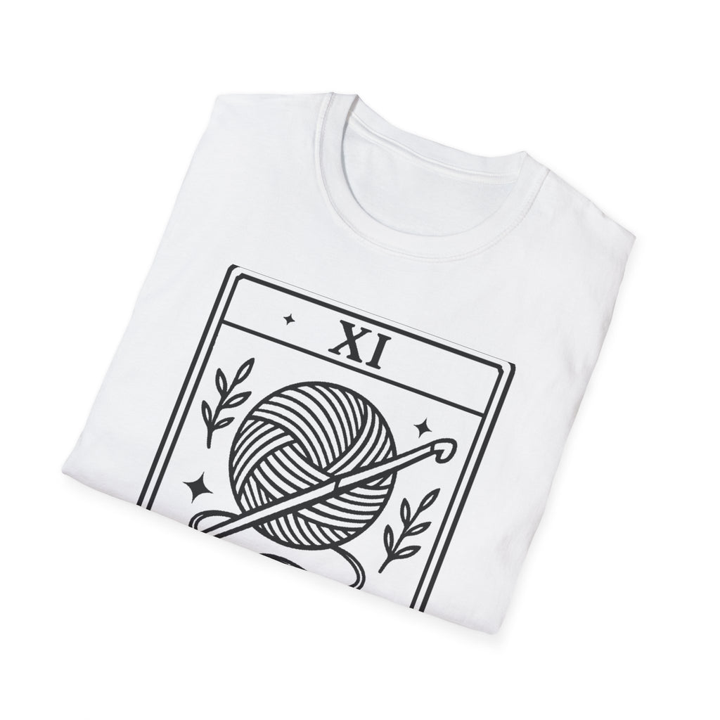 The Crocheter T-Shirt | Yarn Ball & Hook Illustration, Crochet Lover Tee