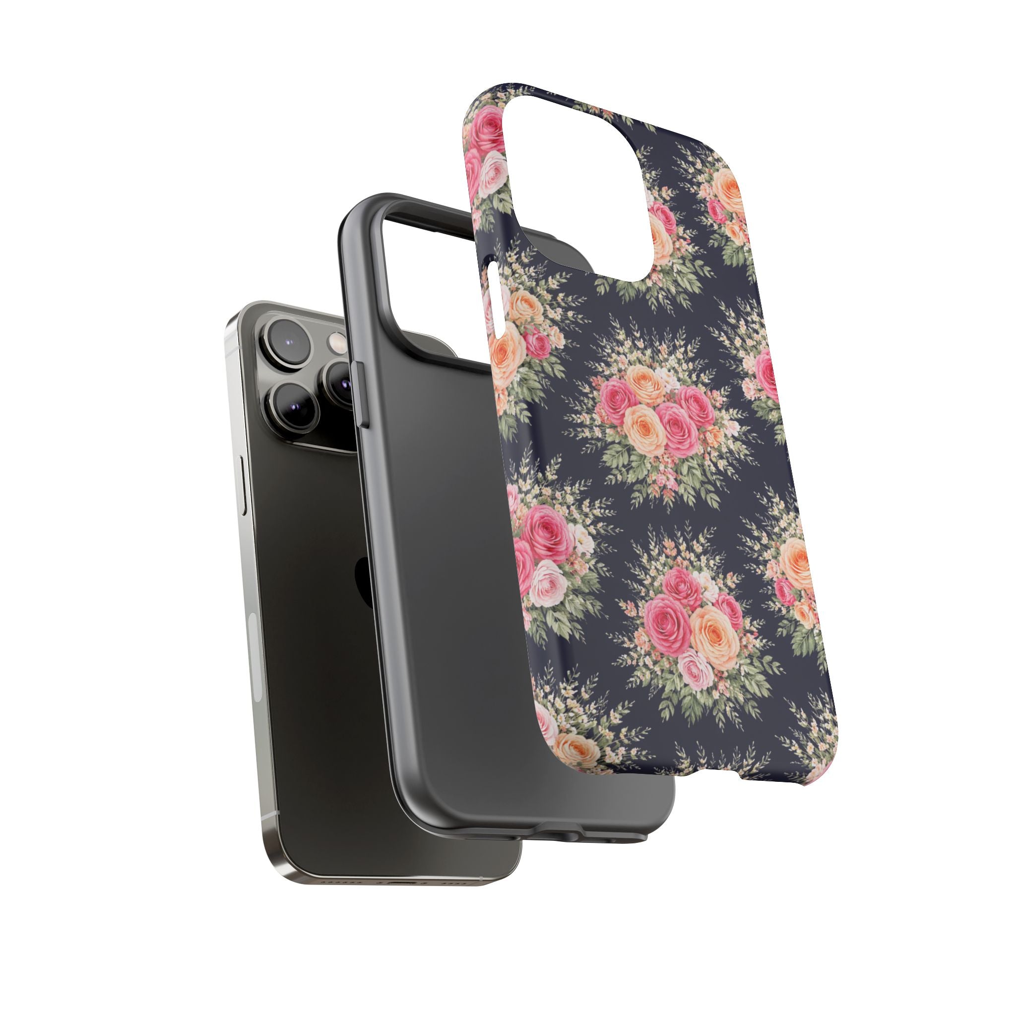 Vintage Rose Bouquet Phone Case | Floral iPhone Cover