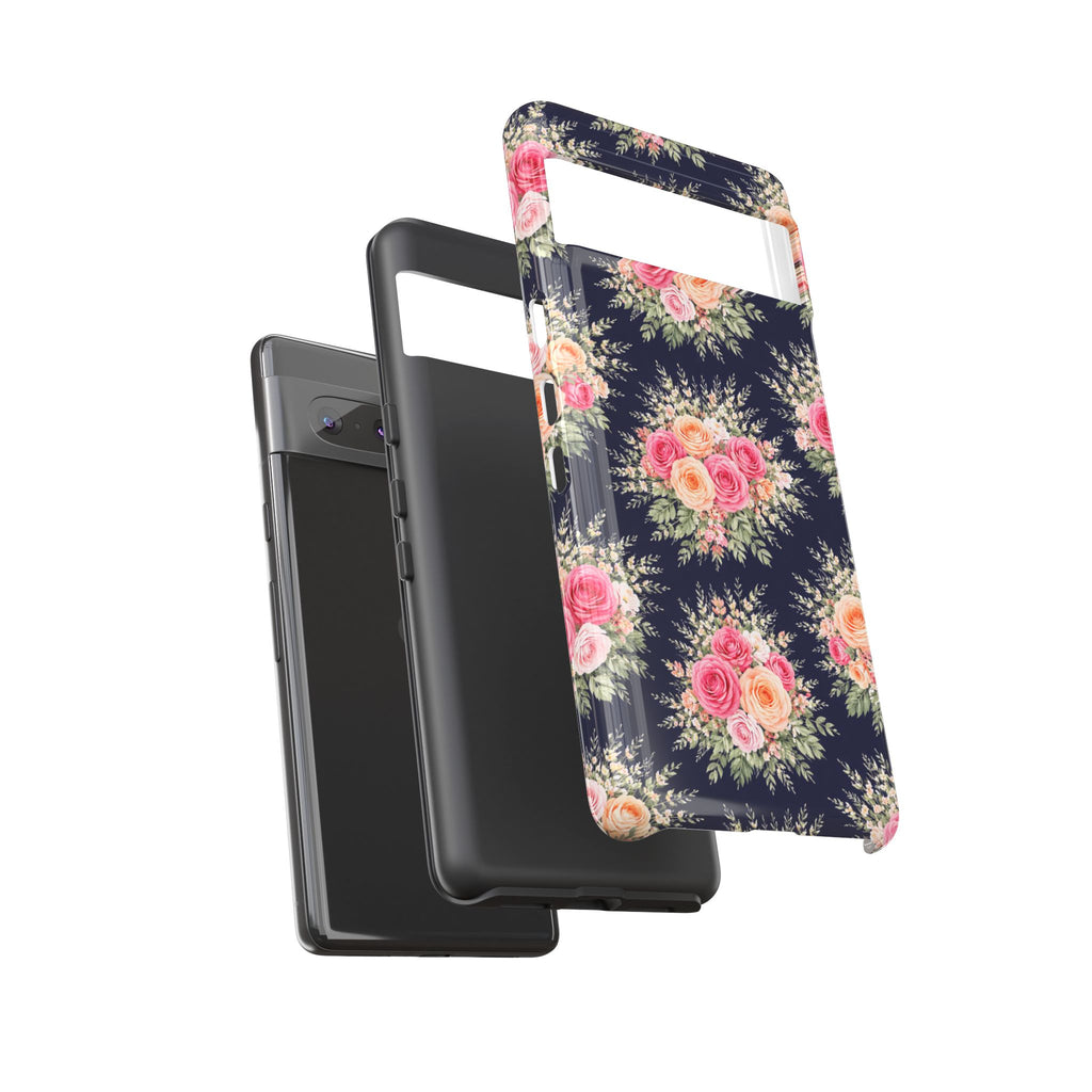 Vintage Rose Bouquet Phone Case | Floral iPhone Cover