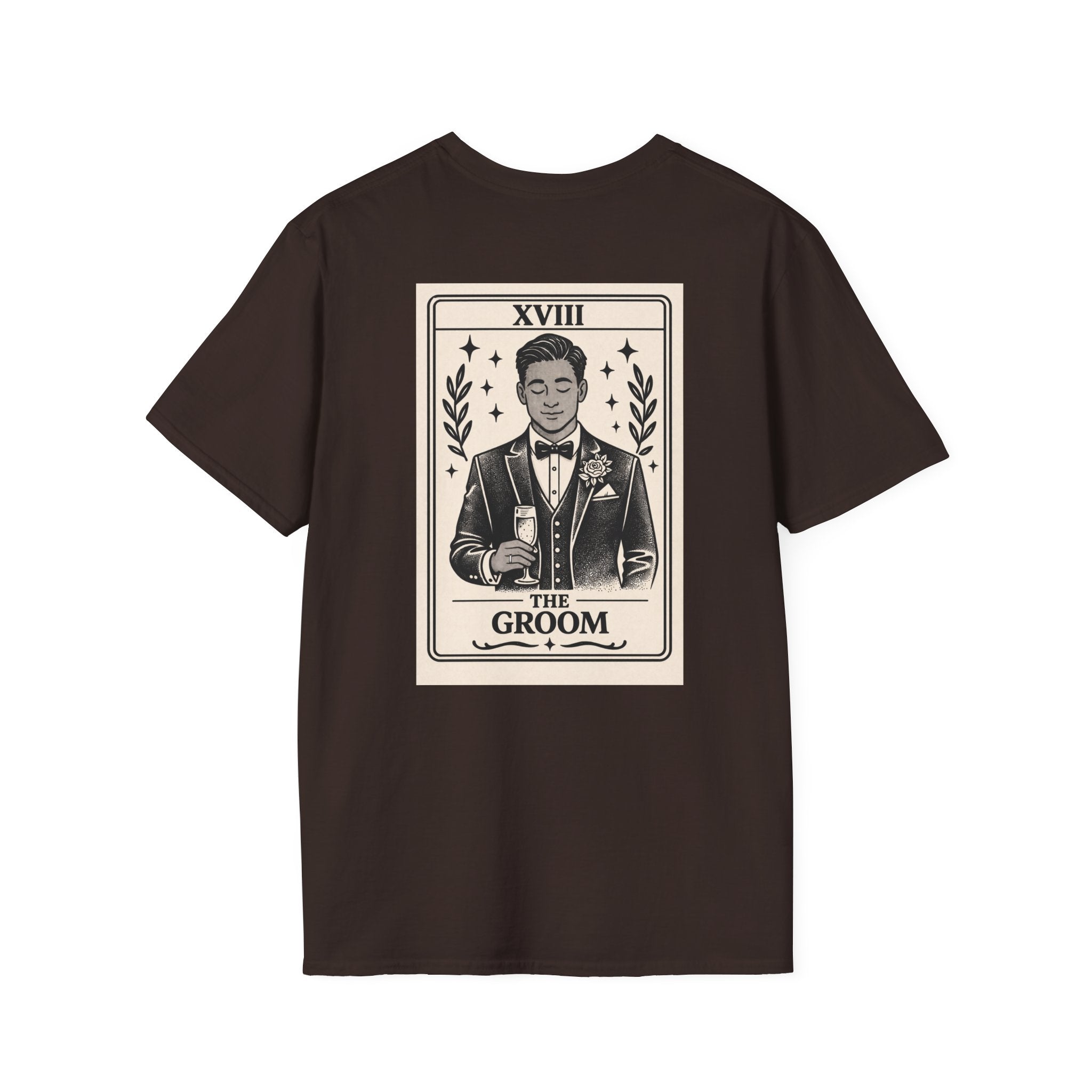 The Groom Tarot Card T-Shirt | Groom Illustration, Wedding Theme