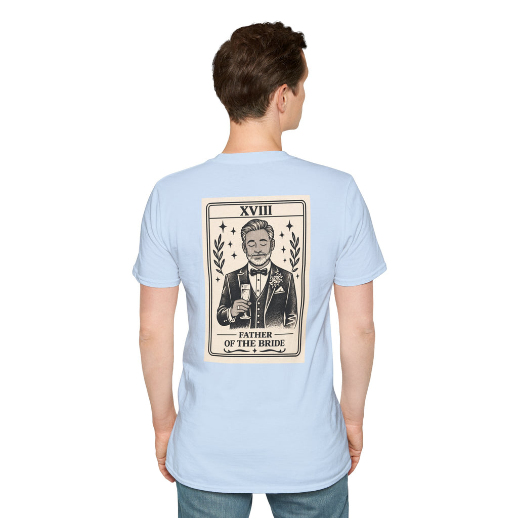 Father of the Bride Tarot Card T-Shirt | Wedding Party Tee