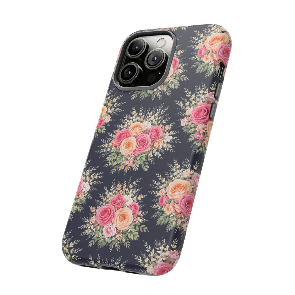 Vintage Rose Bouquet Phone Case | Floral iPhone Cover