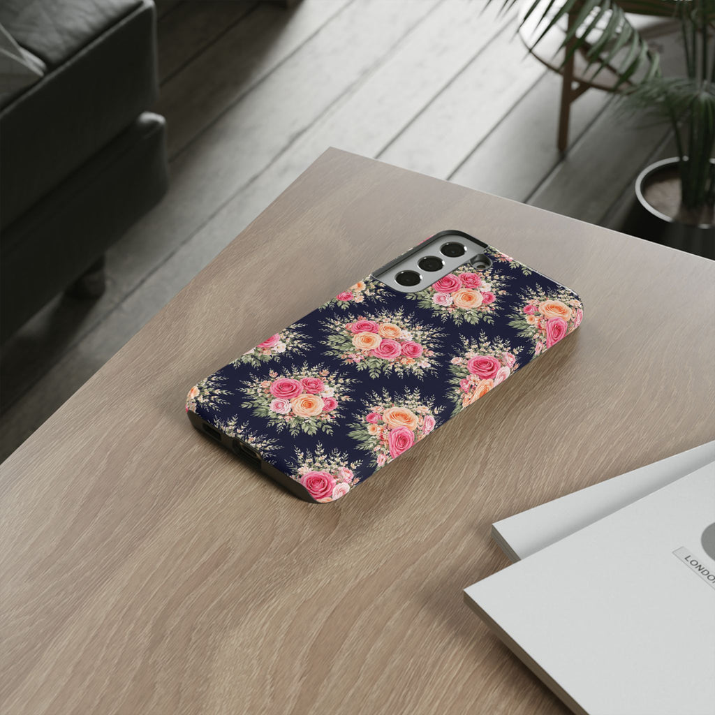 Vintage Rose Bouquet Phone Case | Floral iPhone Cover
