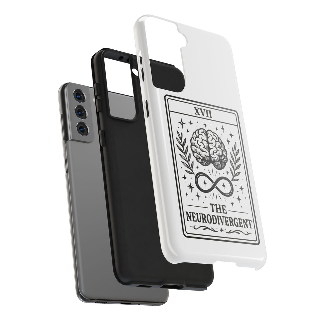 The Neurodivergent Tarot Brain phone case | iPhone Samsung tough case