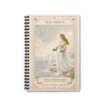 Aquarius Zodiac Spiral Notebook — "The Visionary" Ruled Journal