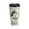 Maid of Honor Tarot Illustration Travel Mug | Bridal Party Stainless Steel