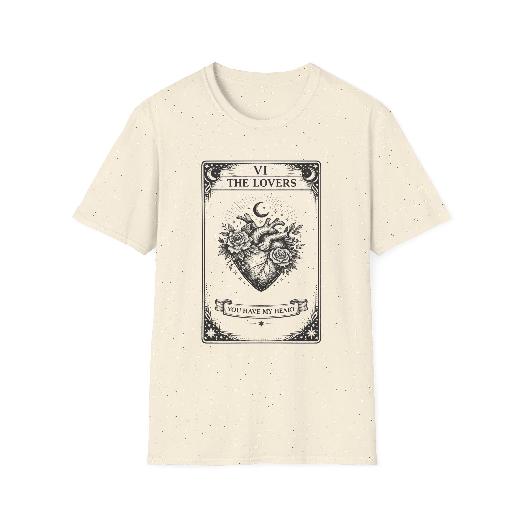 The Lovers Tarot Shirt You Have My Heart T Shirt Romantic Gift Vintage Tarot Graphic Tee