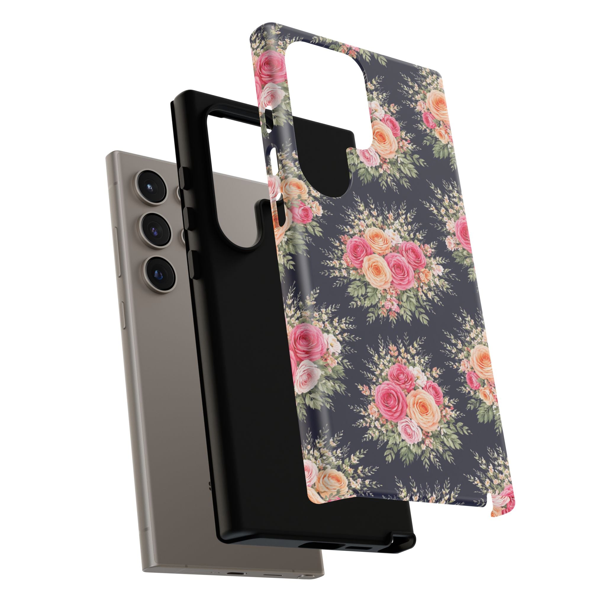 Vintage Rose Bouquet Phone Case | Floral iPhone Cover