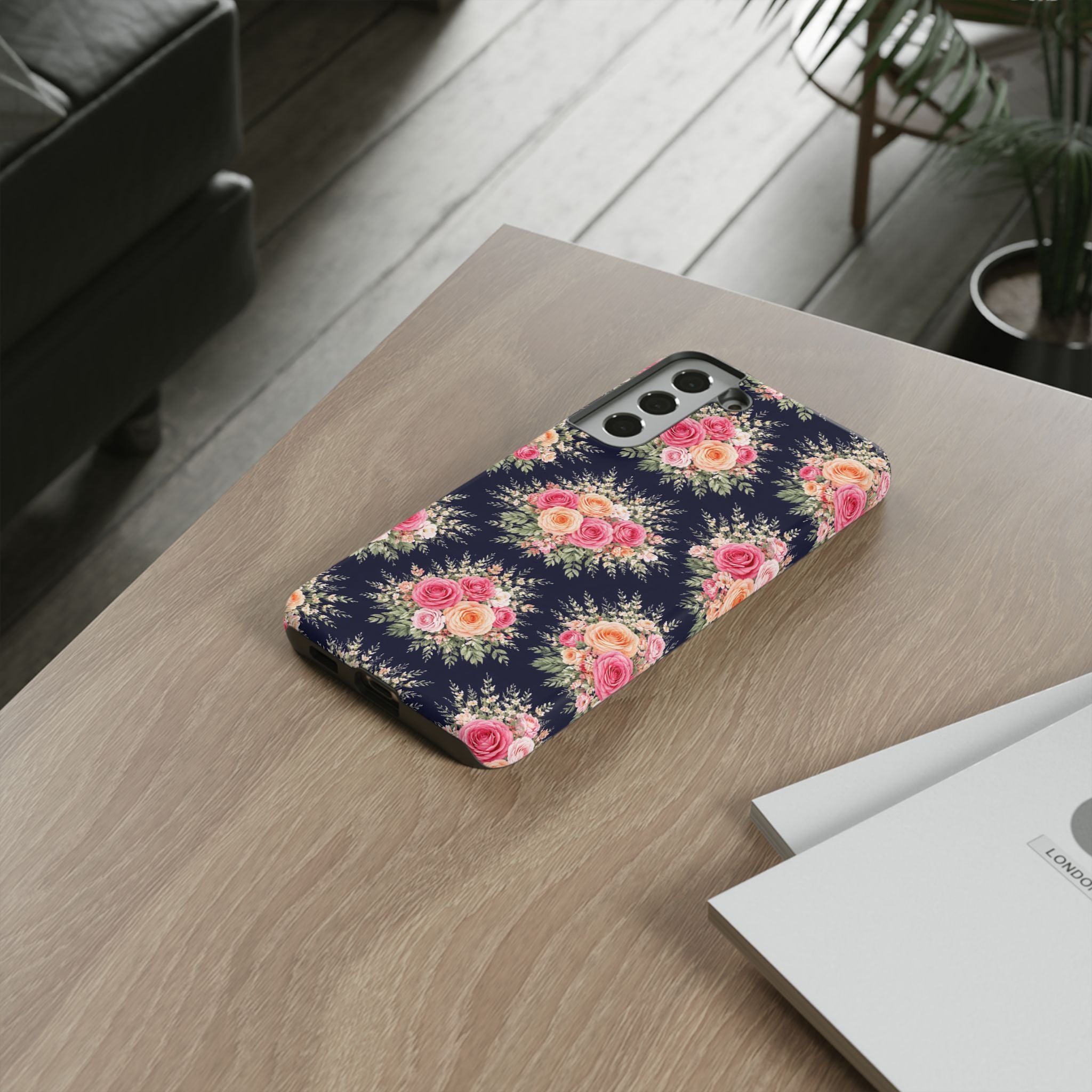 Vintage Rose Bouquet Phone Case | Floral iPhone Cover