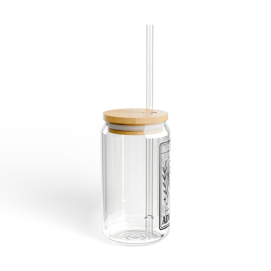 The Advocate Tarot Card Sipper Glass | 16oz