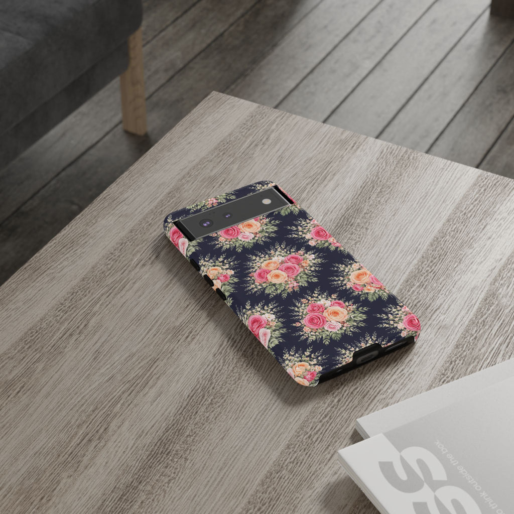 Vintage Rose Bouquet Phone Case | Floral iPhone Cover