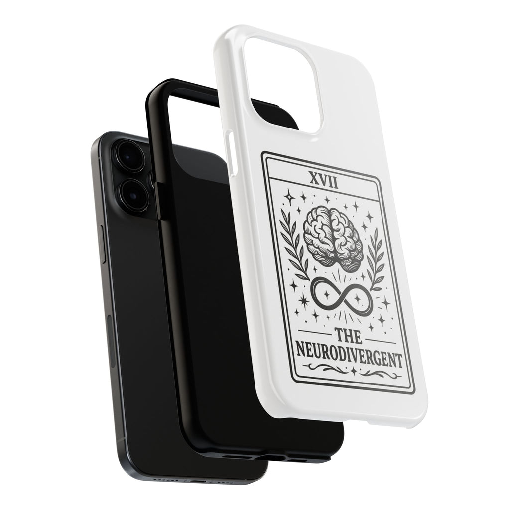 The Neurodivergent Tarot Brain phone case | iPhone Samsung tough case