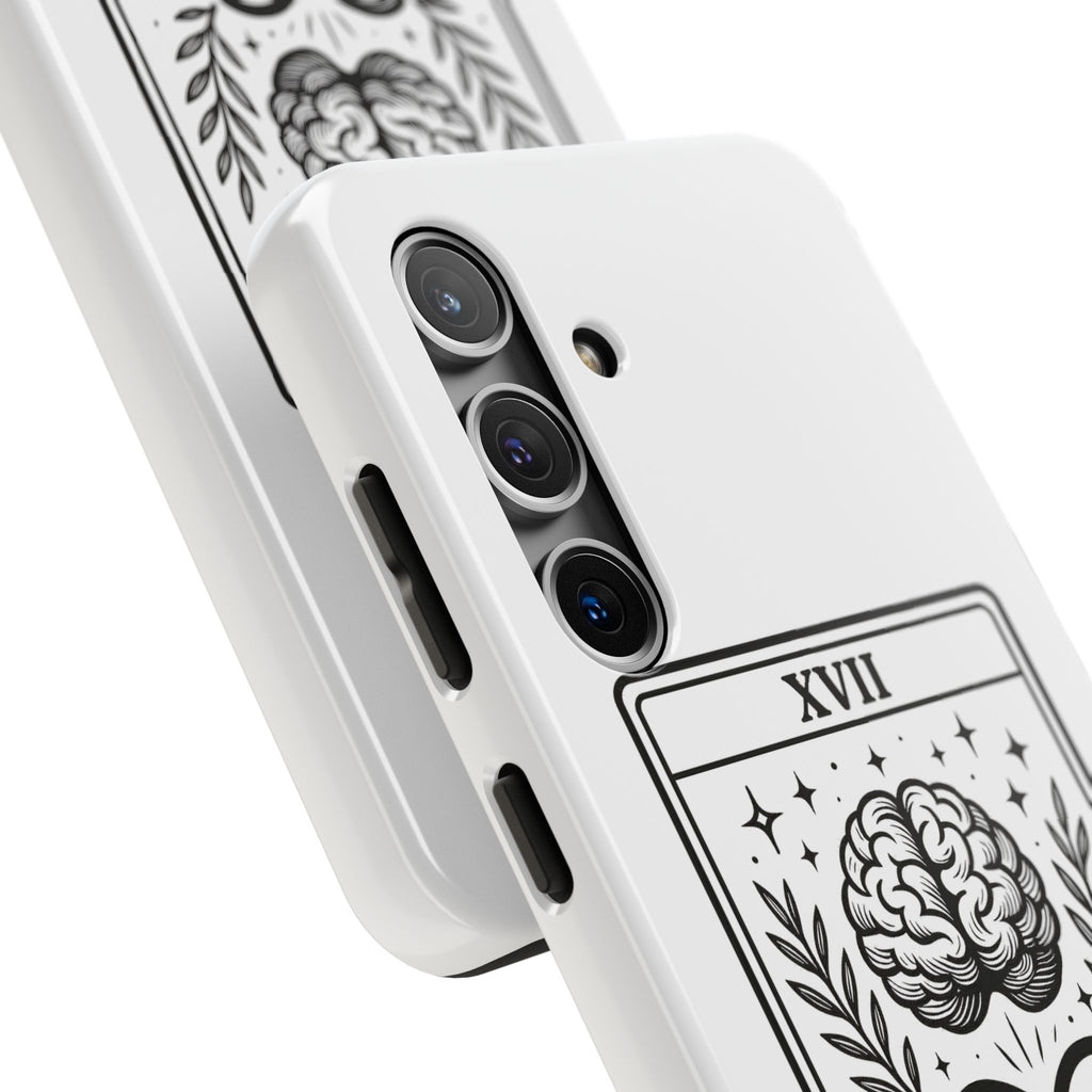 The Neurodivergent Tarot Brain phone case | iPhone Samsung tough case