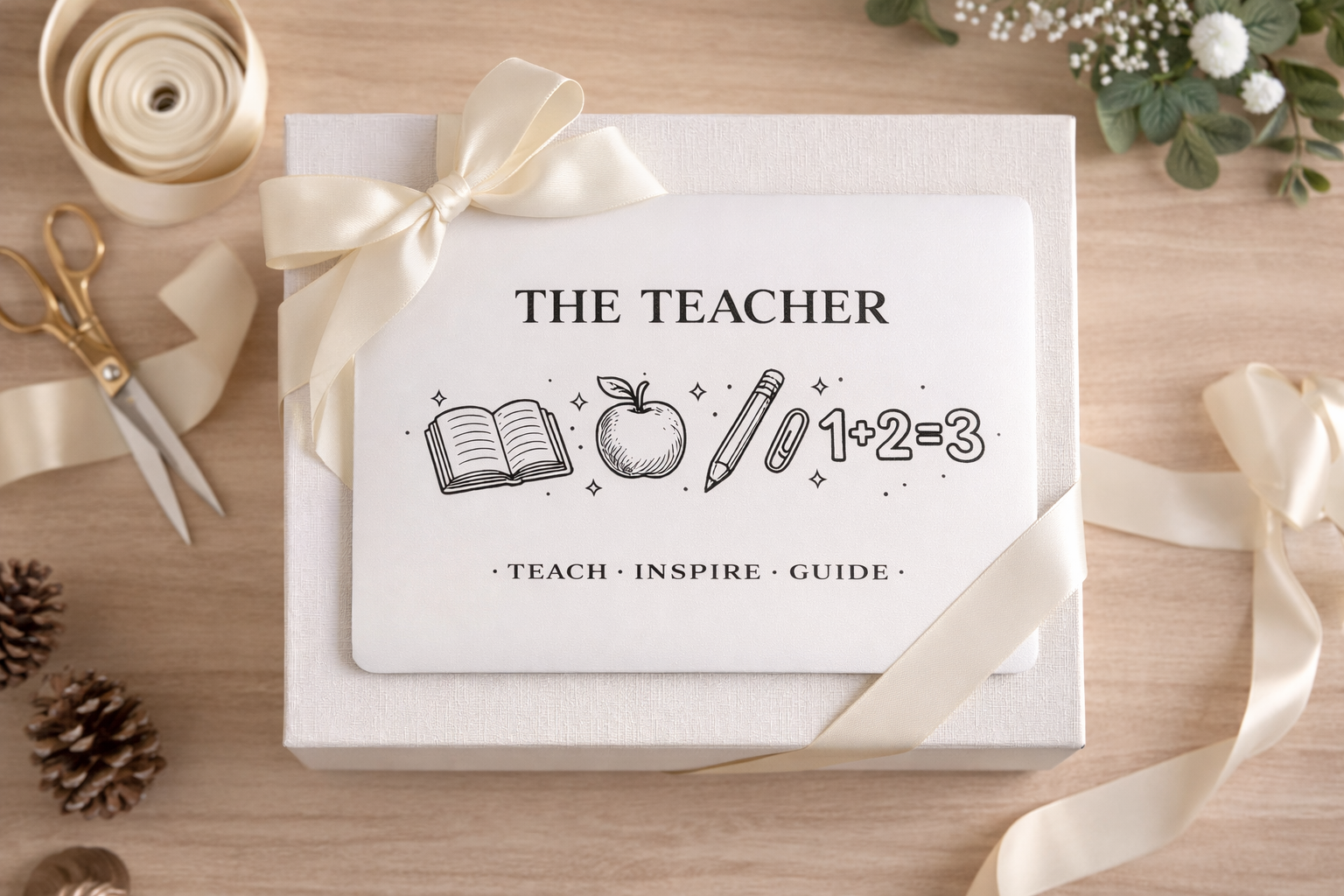 Teacher Illustration MacBook Case | Teach Inspire Guide, Apple Laptop Sleeve
