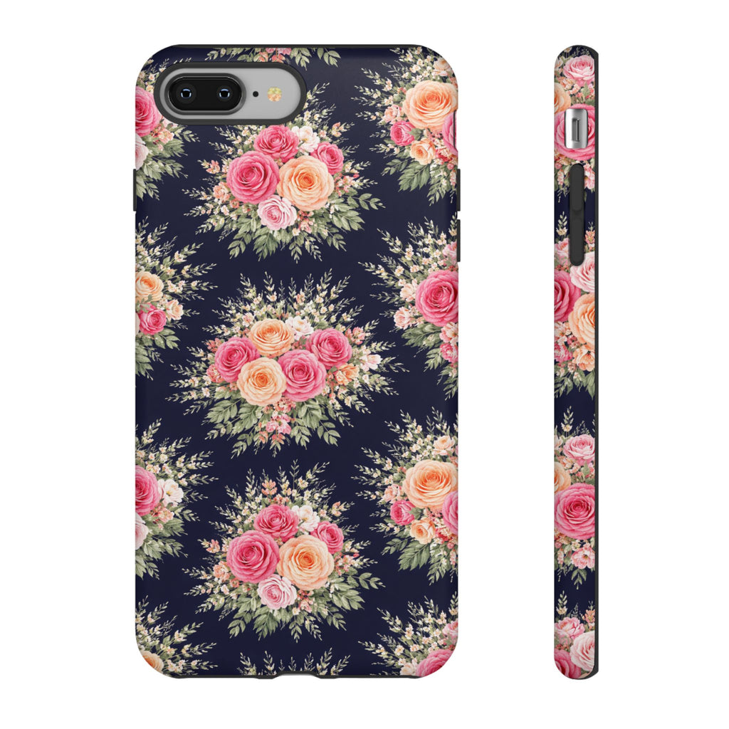 Vintage Rose Bouquet Phone Case | Floral iPhone Cover