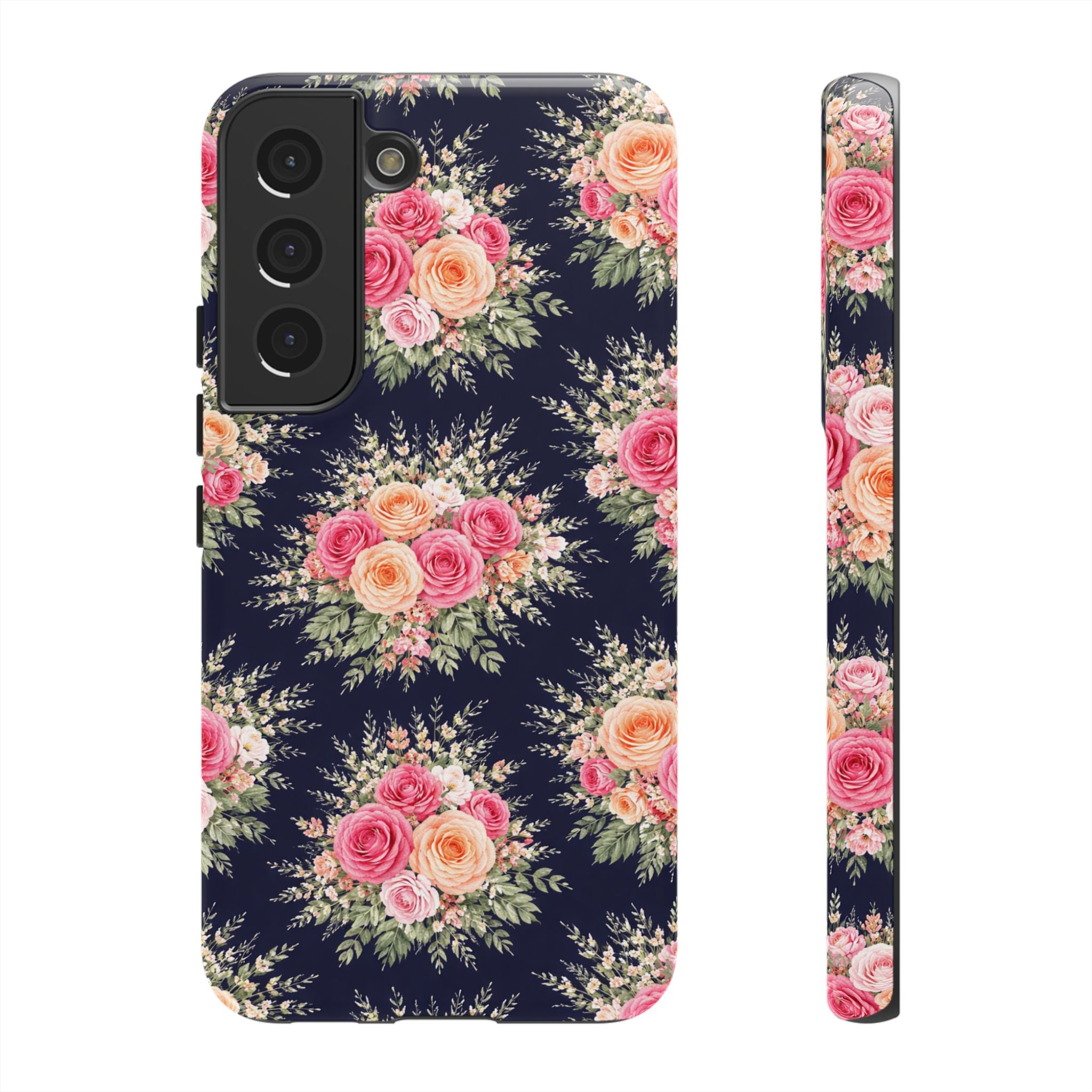 Vintage Rose Bouquet Phone Case | Floral iPhone Cover
