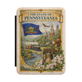 The State of Pennsylvania Kindle Case | Vintage Pennsylvania Flag Illustration