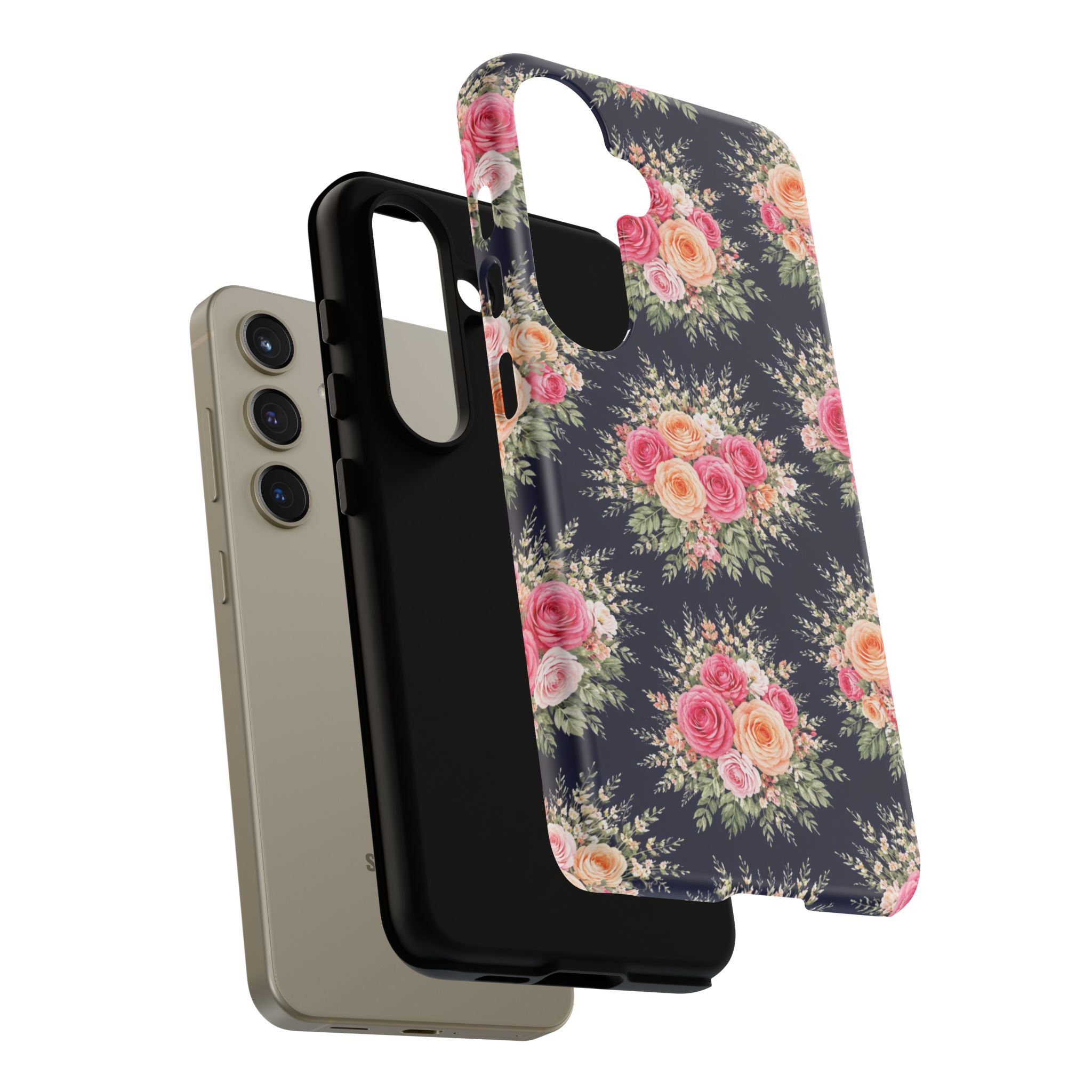 Vintage Rose Bouquet Phone Case | Floral iPhone Cover