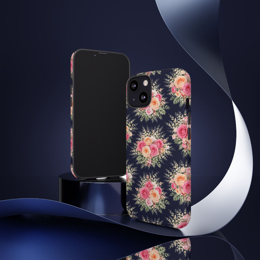 Vintage Rose Bouquet Phone Case | Floral iPhone Cover