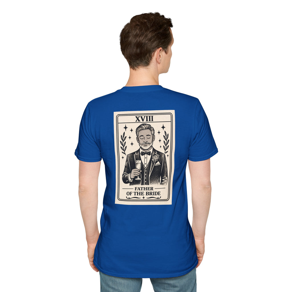Father of the Bride Tarot Card T-Shirt | Wedding Party Tee